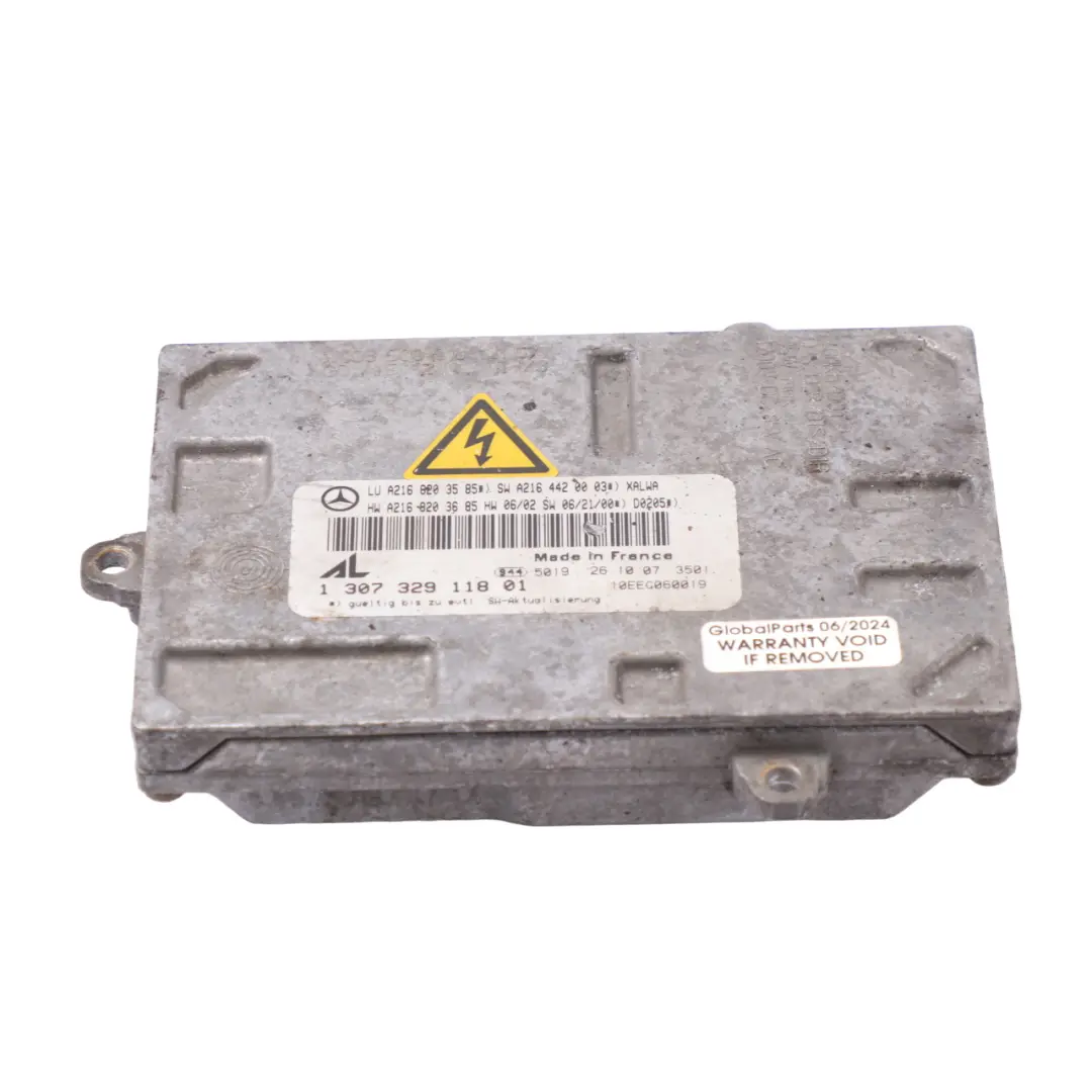 Mercedes W221 Xenon Control Unit Headlight Ballast Module A2168203585