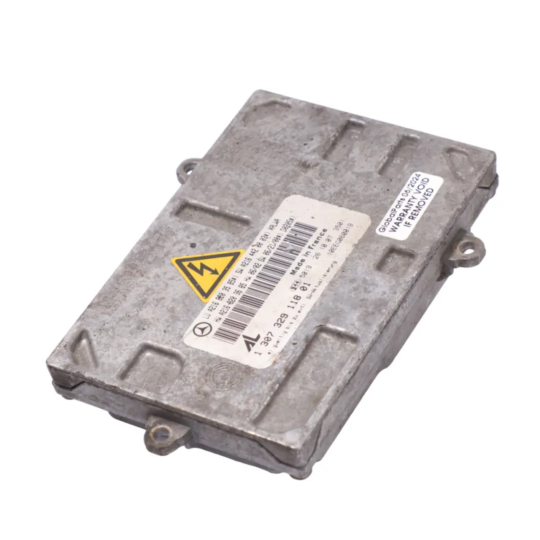 Mercedes W221 Xenon Control Unit Headlight Ballast Module A2168203585