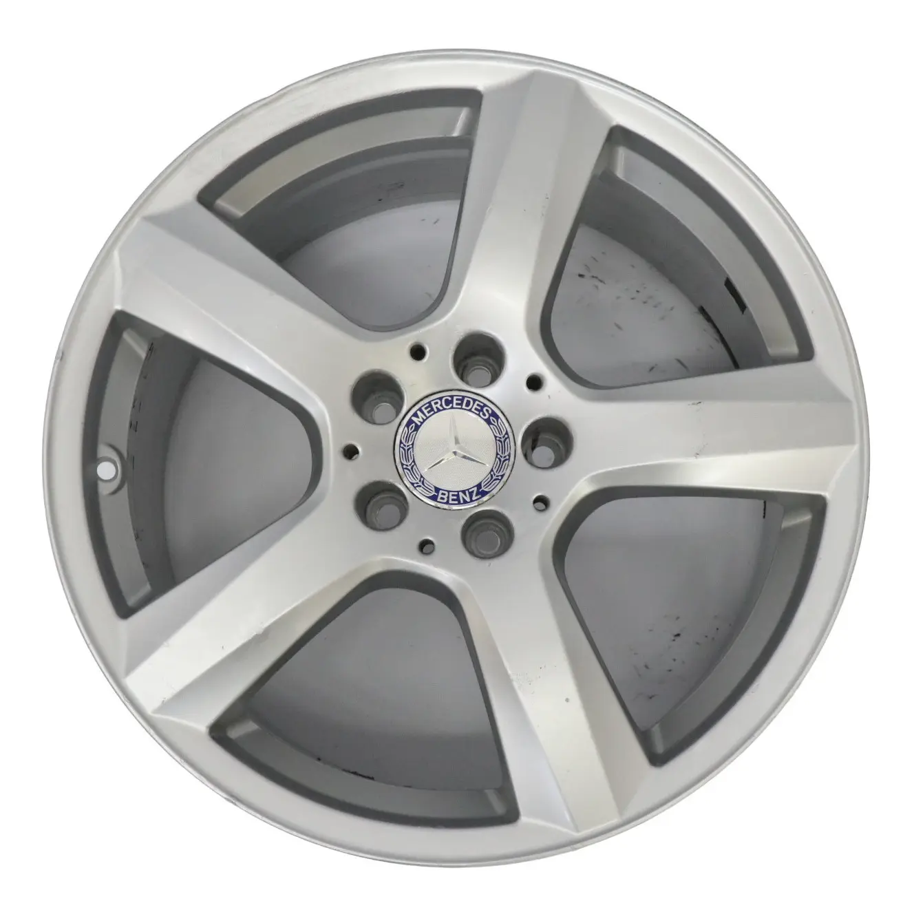 Mercedes W218 Silver Jante Alliage 18" 8,5J ET:34 5-Spoke A2184010102