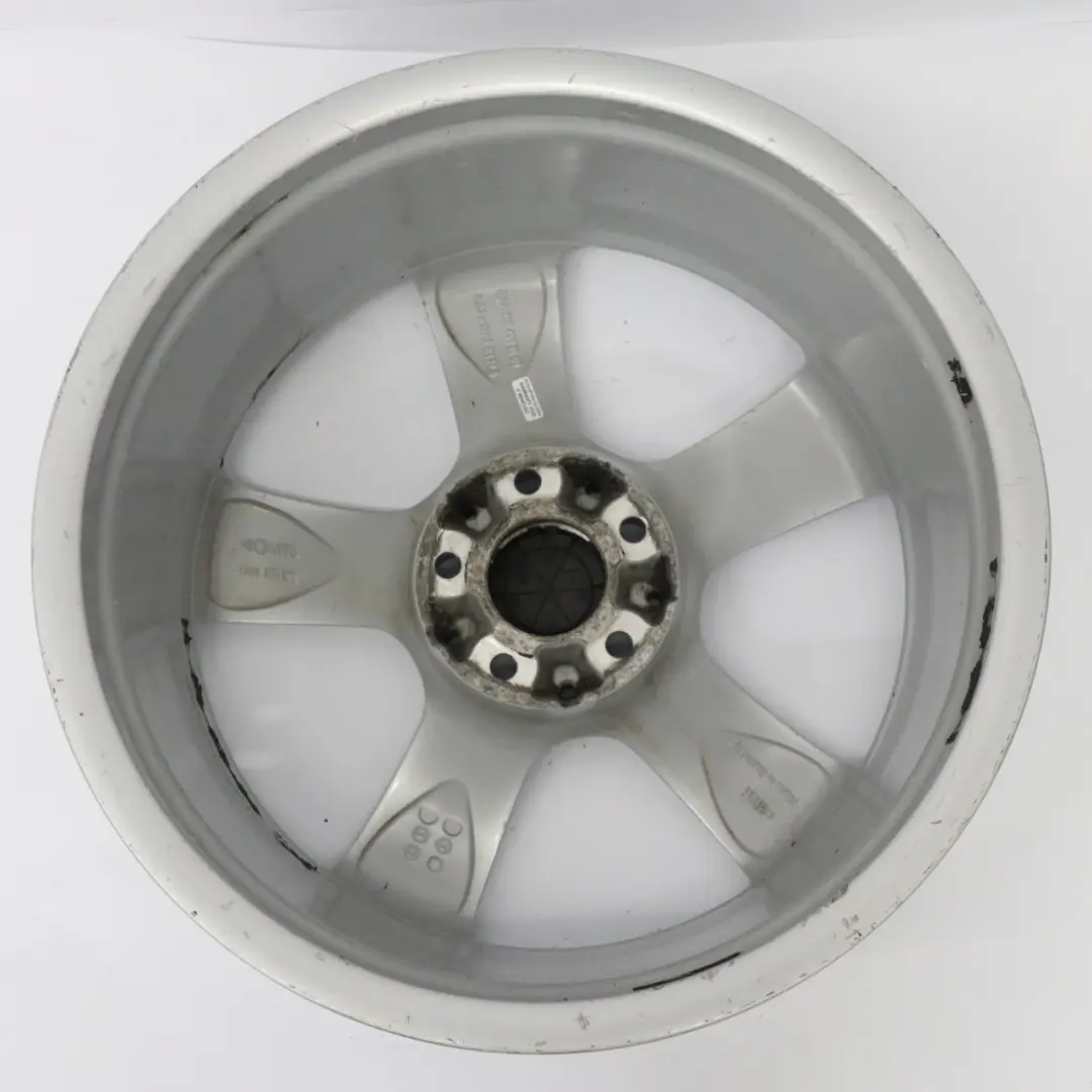 Mercedes W218 Silver Wheel Alloy Rim 18" 8,5J ET:34 5-Spoke A2184010102 