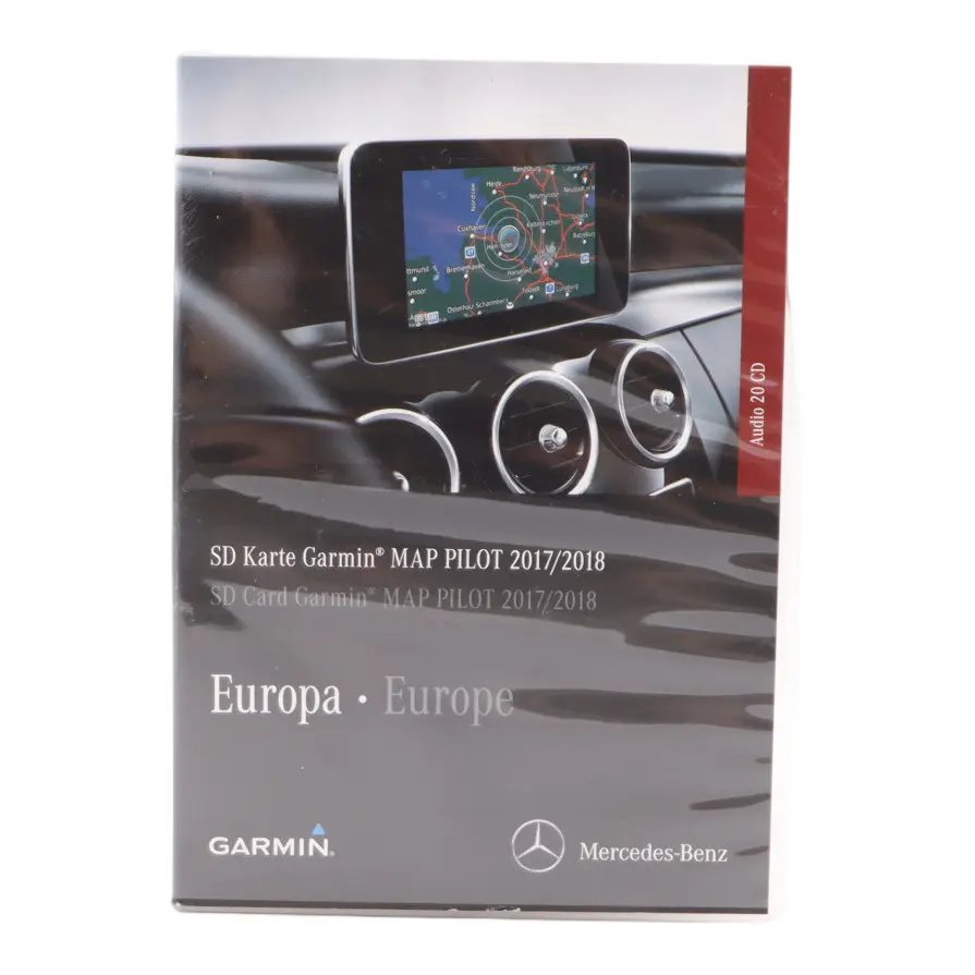 SD Card Mercedes W205 Garmin Map Pilot Navigation Europe 2017/2018 A2189061903