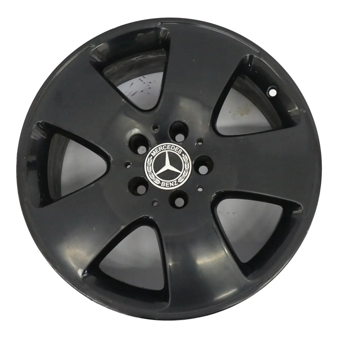 Mercedes W221 Black Alloy Wheel Rim 17" 8J ET:43 A2214010302