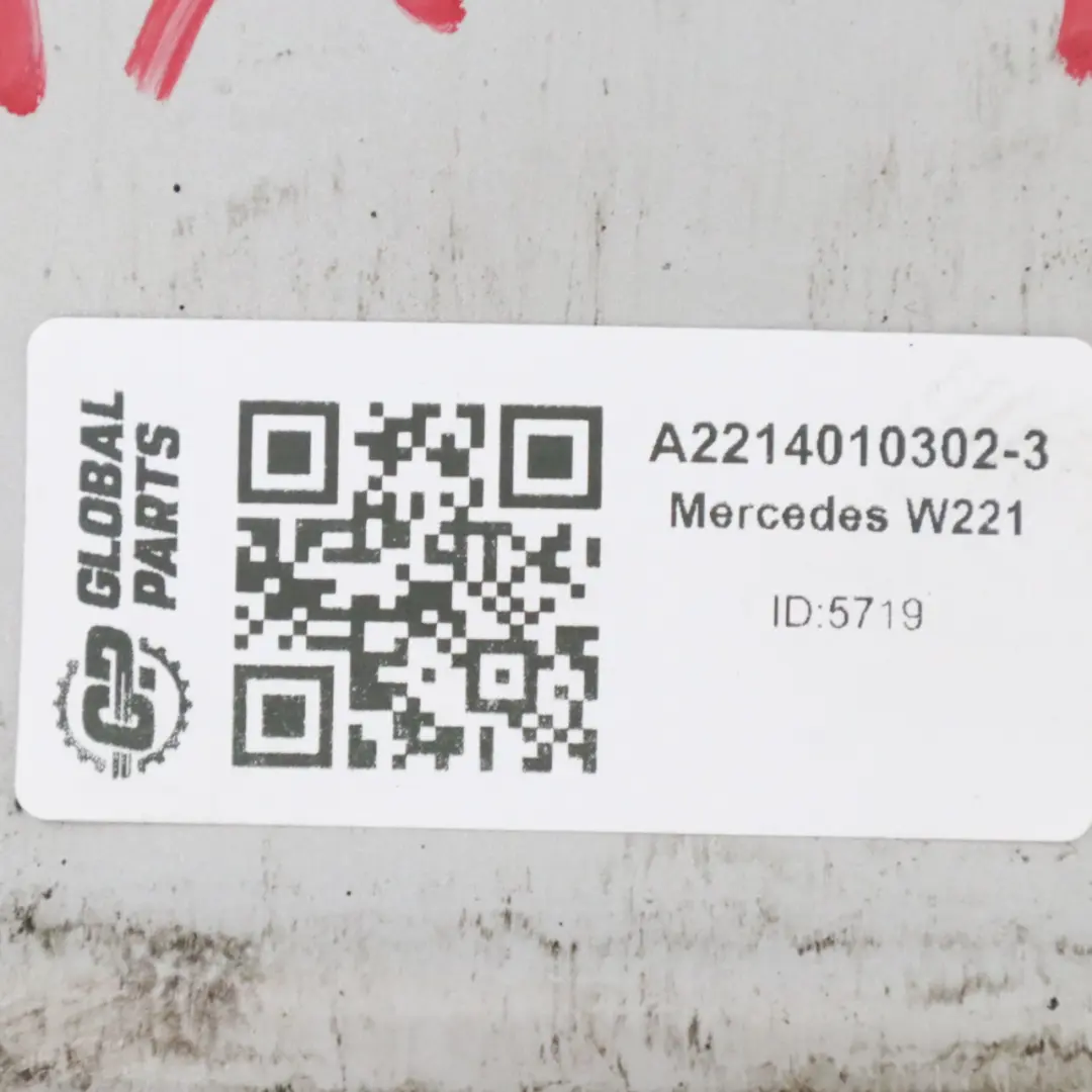 Mercedes W221 Llanta de aleación negra 17" 8J ET:43 A2214010302