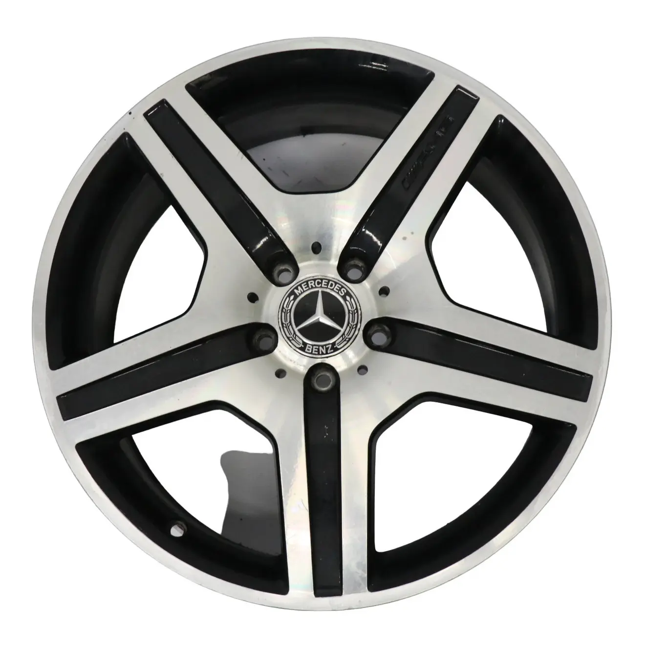 Mercedes W221 AMG Silver Alloy Wheel Rim 19" 8,5J ET:43 A2214012602