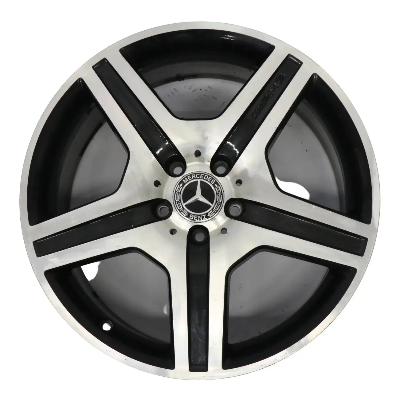 Mercedes W221 AMG Silver Alloy Wheel Rim 19" 8,5J ET:43 A2214012602