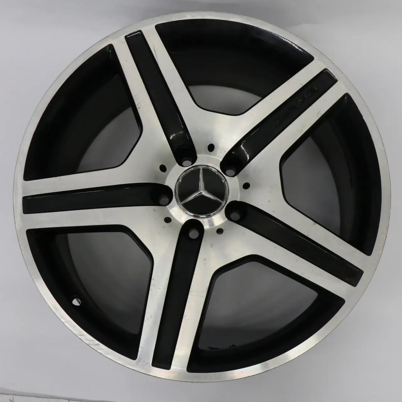 Mercedes W221 AMG Black Alloy Wheel Rim 19" 9,5J ET:43 A2214012702