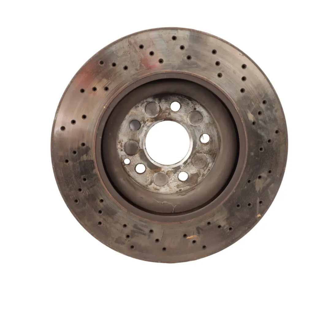 Mercedes W221 Brake Disc Set Front Left Right Wheel N/O/S Perforated Discs