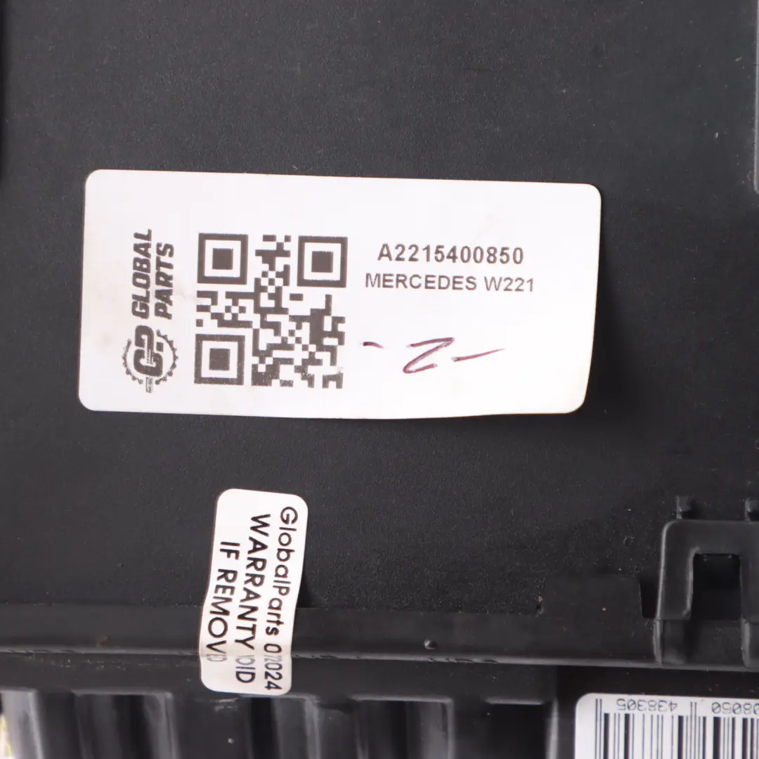 Mercedes W221 Fuse Box Relay Control Unit Module A2215400850
