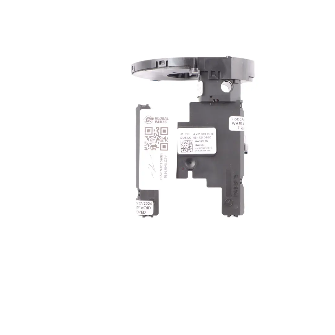 Mercedes C216 W221 Steering Column Wheel Angle Sensor Control Unit A2215451416