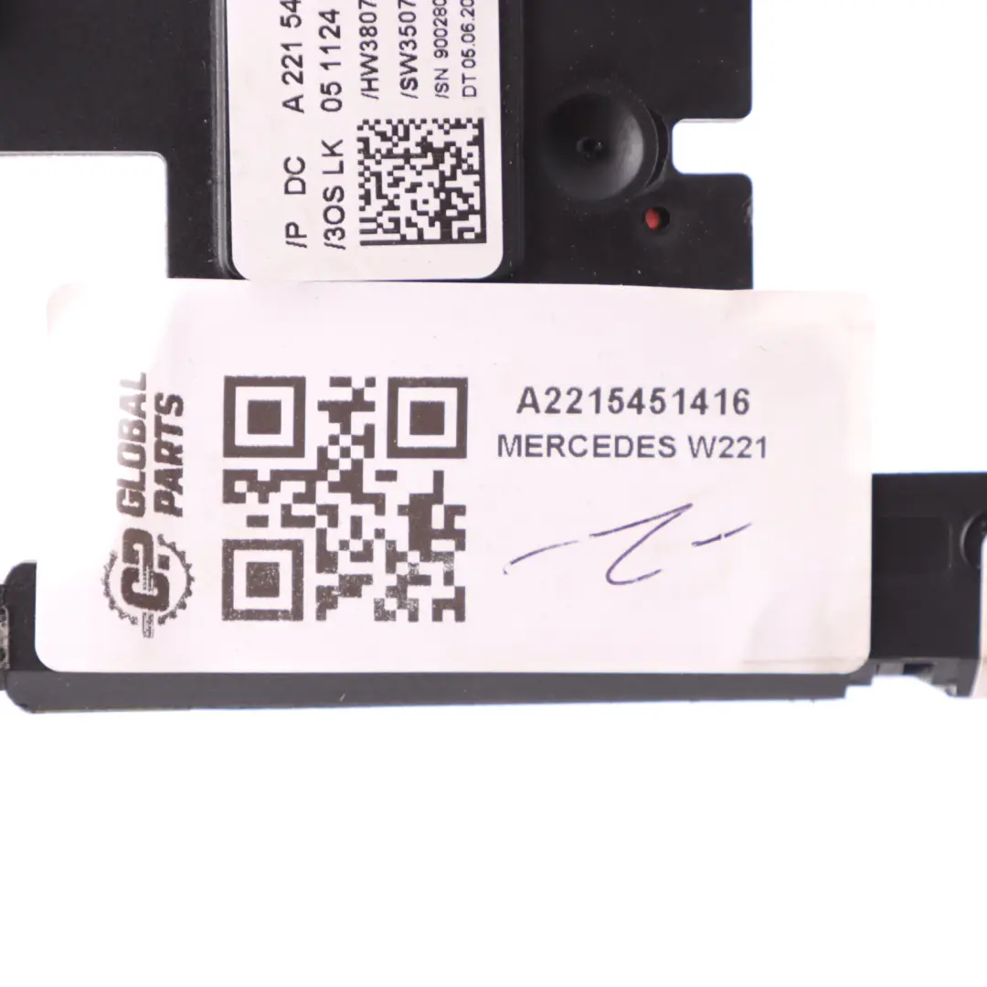 Mercedes C216 W221 Steering Column Wheel Angle Sensor Control Unit A2215451416