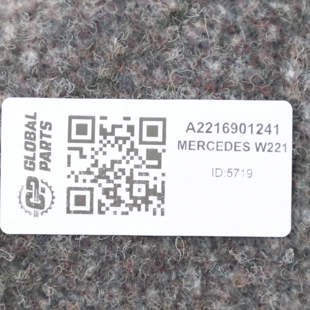 Mercedes W221 S500 Boczek Bagażnika Prawy Osłona Czarna A2216901241