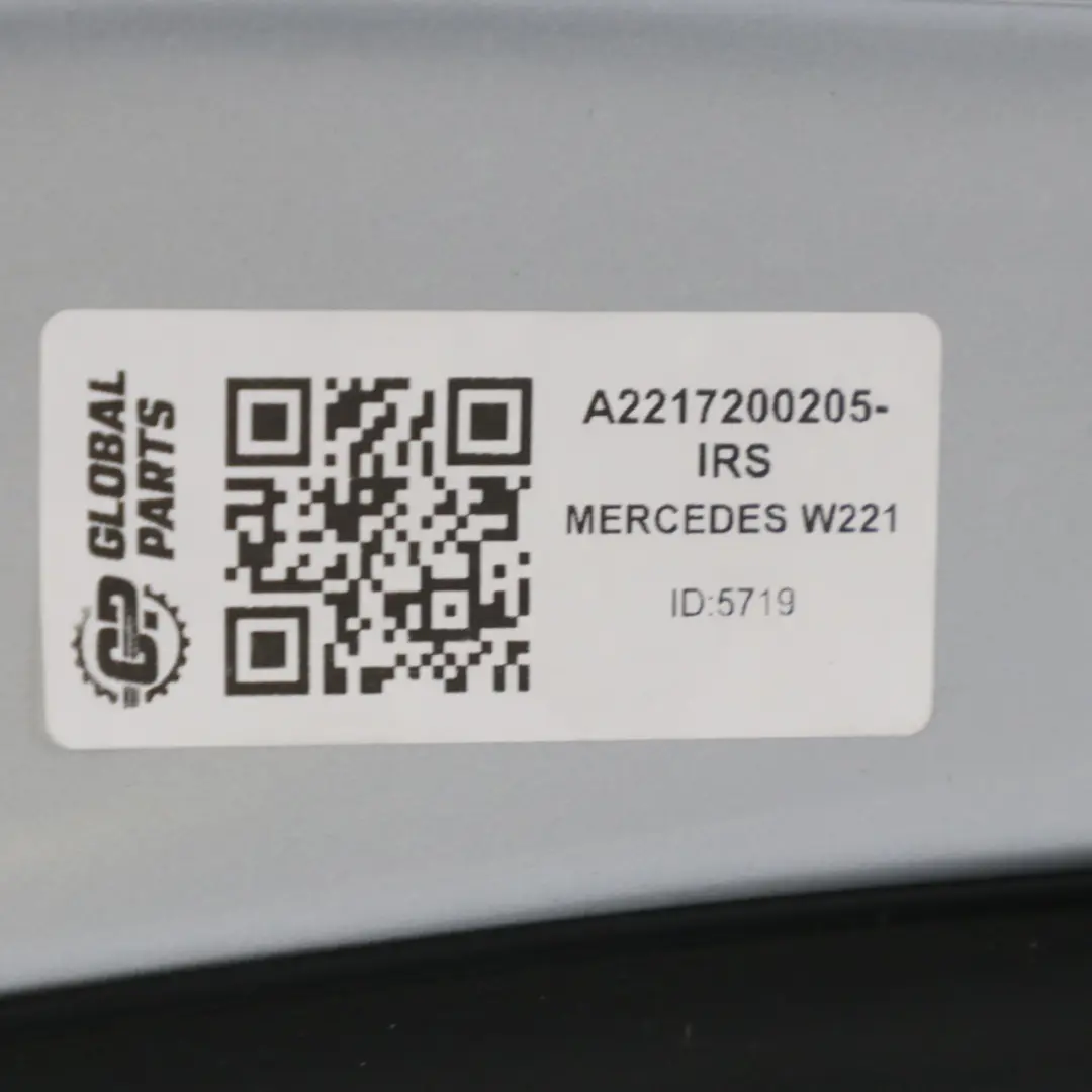 Mercedes W221 Drzwi Prawe Przednie Iridium Silver Srebrny Metalik - 775