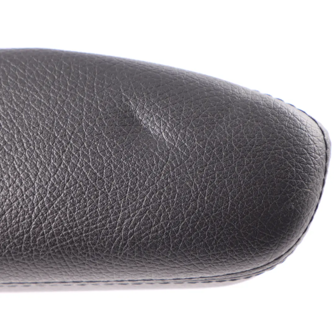 Mercedes W221 Front Door Arm Rest Right O/S Holder Leather Black A2217201295