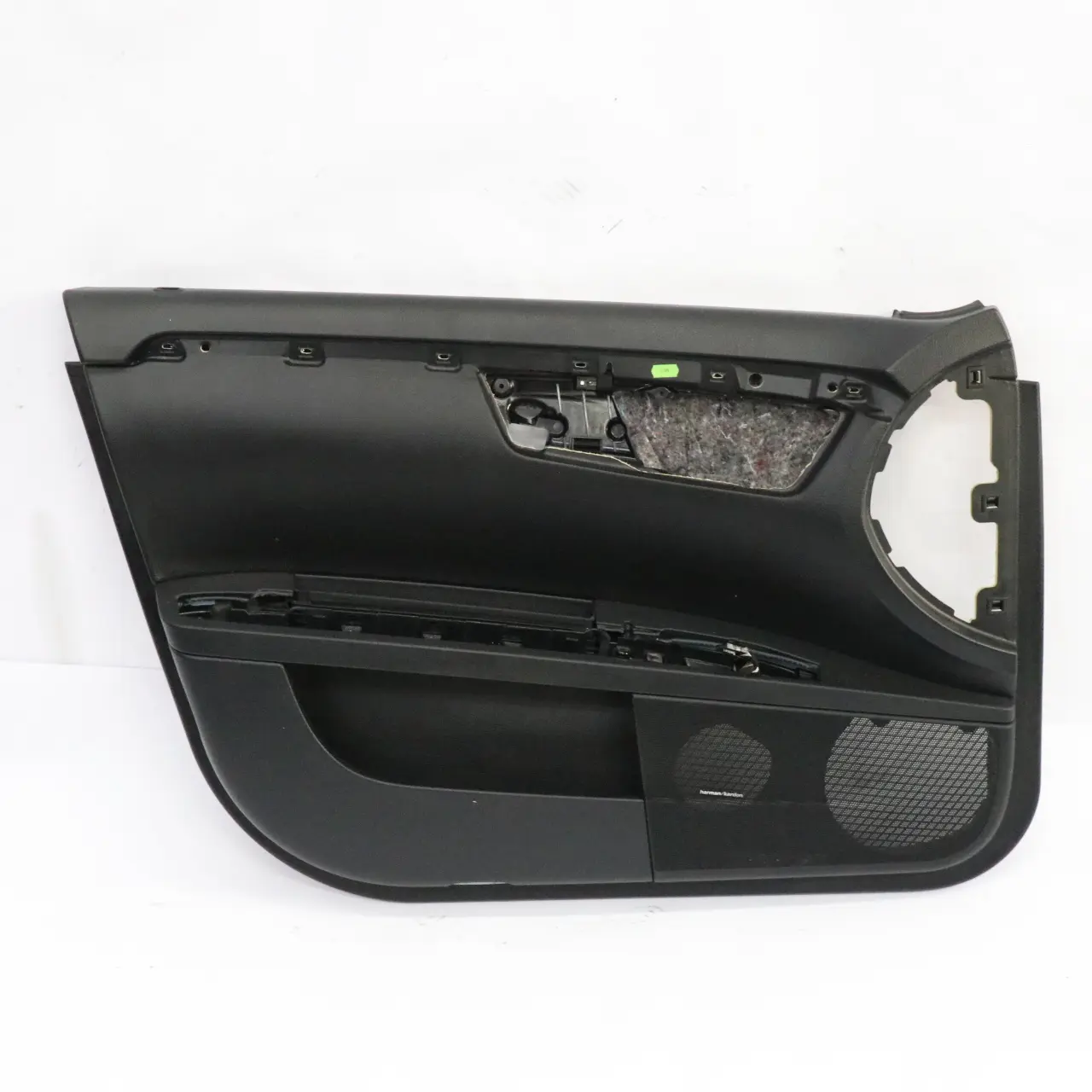 Mercedes W221 Door Card Cover Front Left N/S Trim Panel Black Leather