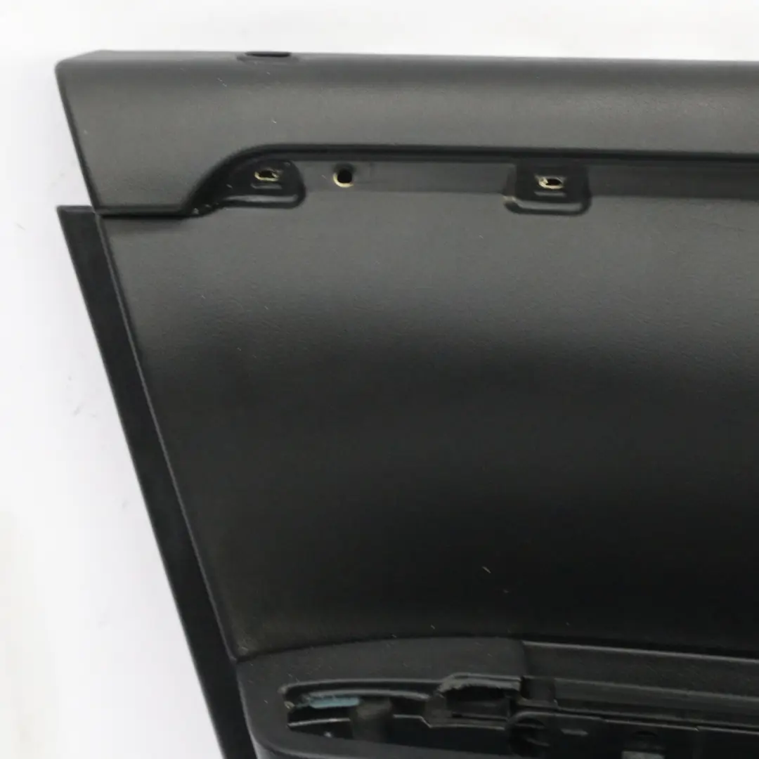 Mercedes W221 Door Card Cover Front Left N/S Trim Panel Black Leather