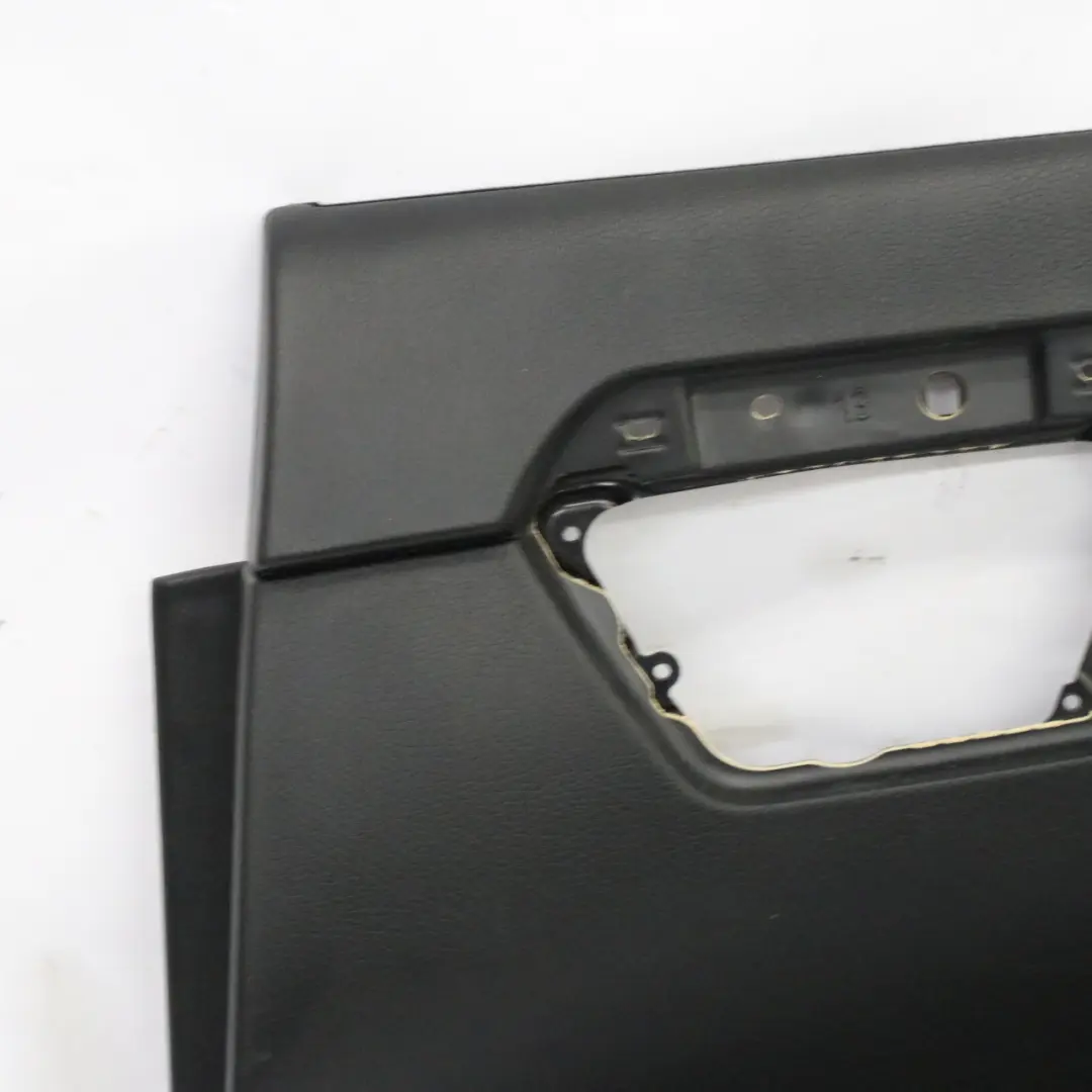 Mercedes W221 Door Card Cover Rear Right O/S Trim Panel Black Leather Nappa