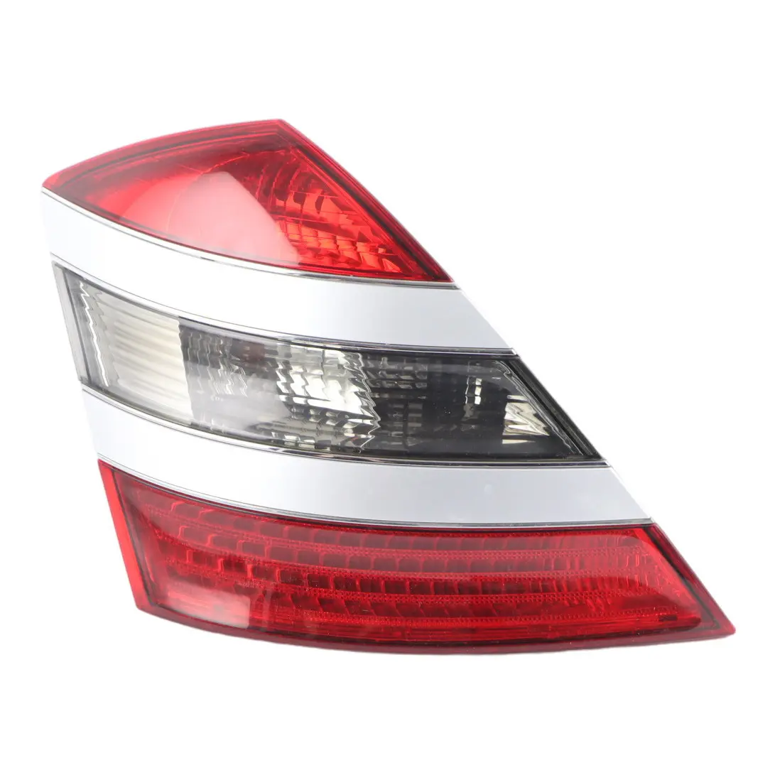 Mercedes W221 Lamp Rear Left N/S Tail Light Iridium Silver - 775 A2218200166