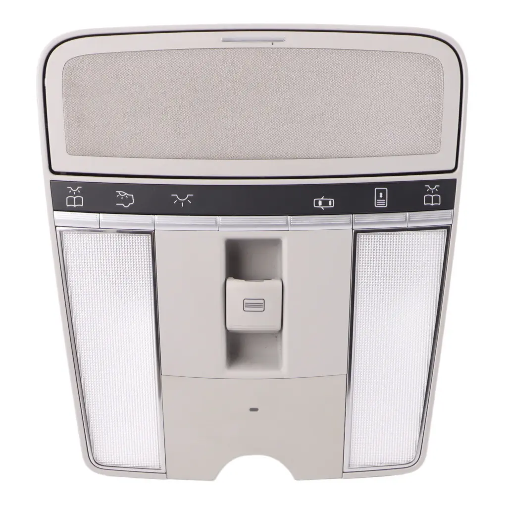 Mercedes W221 S320 CDI Interior Roof Light Switch Panel Alpaca Grey A2218707295