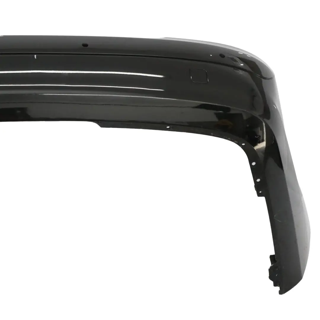 Mercedes W221 Rear Bumper Trim Panel Cover Obsidian Black Metallic - 197