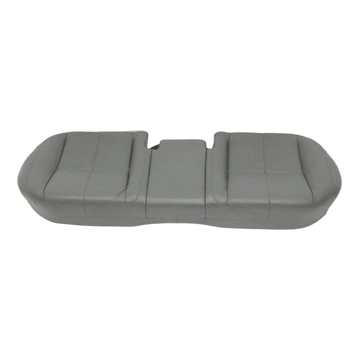 Mercedes W221 Banco trasero Cojín del asiento de cuero gris A2219200146