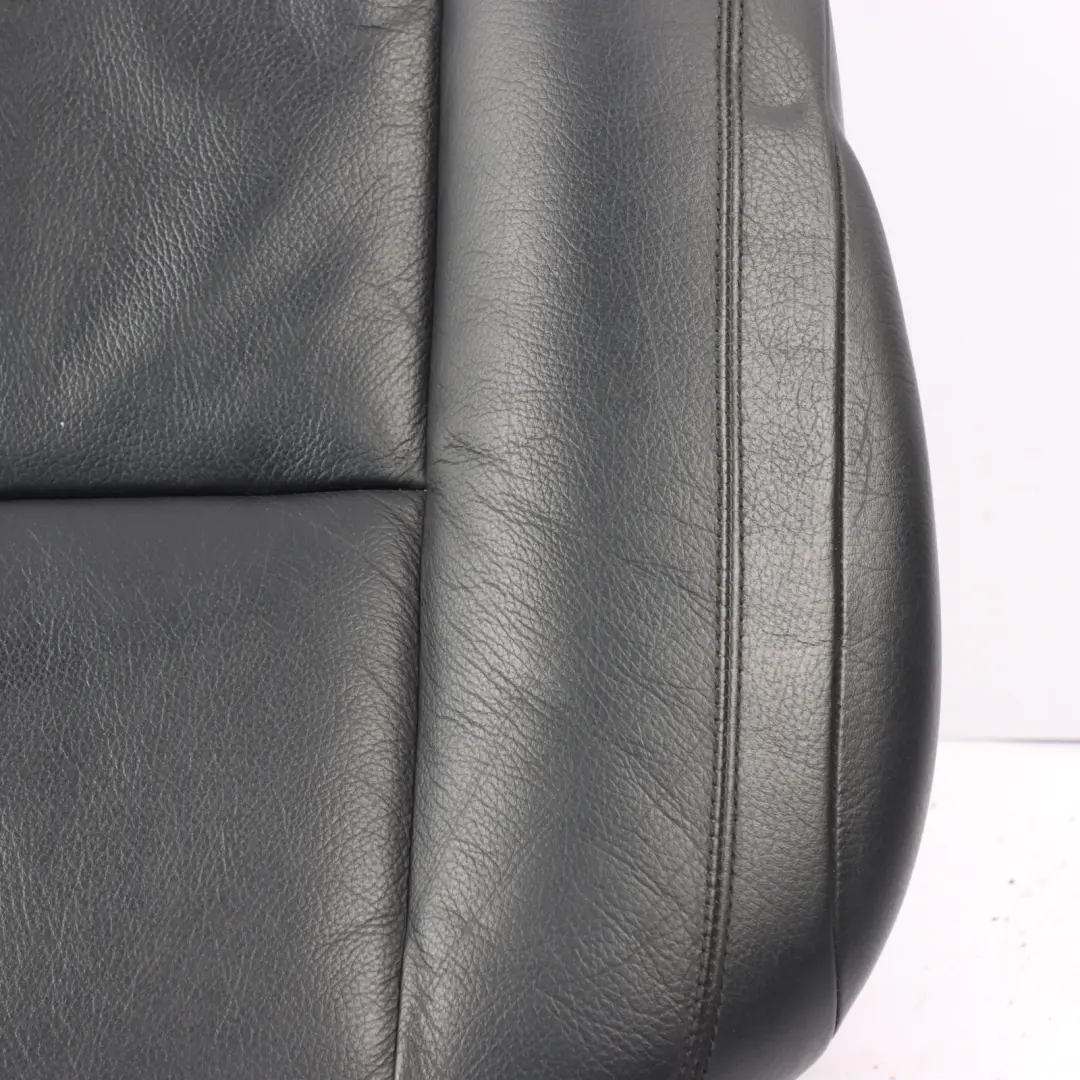 Mercedes W221 Rear Bench Seat Cover Cushion Leather Black A2219200146