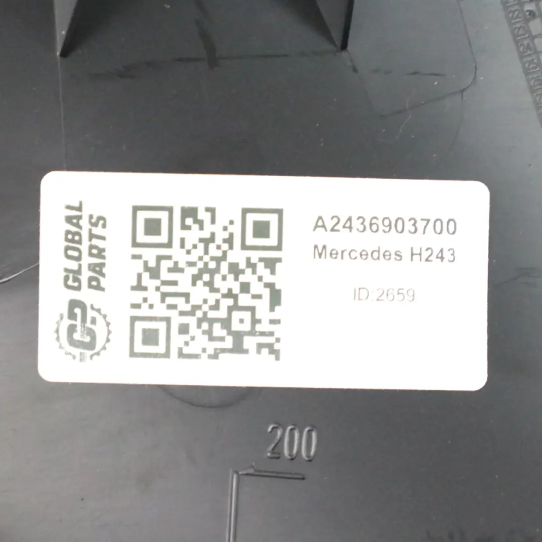 Mercedes H243 Osłona Wnętrza Lewy Tył A2436903700