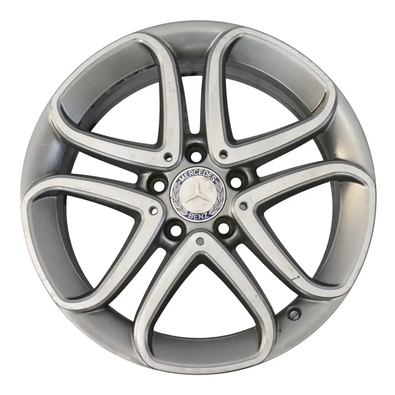 Mercedes W176 Felga Aluminiowa 17" 5 Double Spoke ET:52.5 7.5J A2464010302