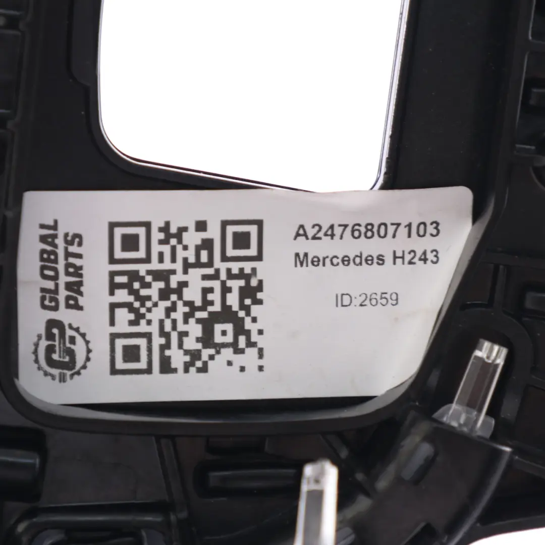 Mercedes EQA H243 Osłona Panelu Dekor Tunelu A2476807103