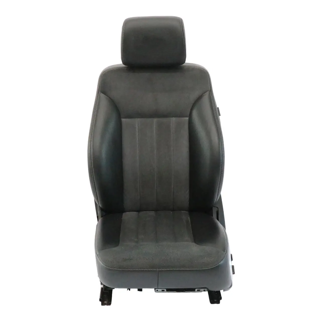 Asiento Delantero Mercedes W164 Izquierdo Cuero Alcantara Antracita Calefactado