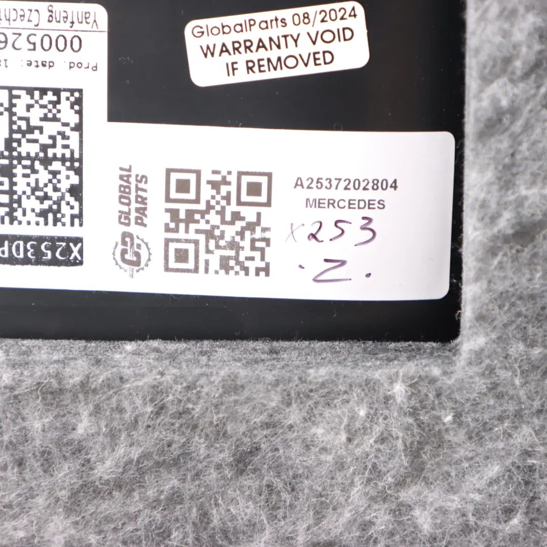 Mercedes GLC X253 Door Card Trim Panel Front Right O/S Lining Black A2537202804