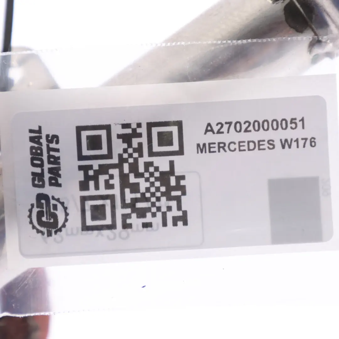 Mercedes W176 Gasolina M270 Manguera de refrigerante Termostato A2702000051