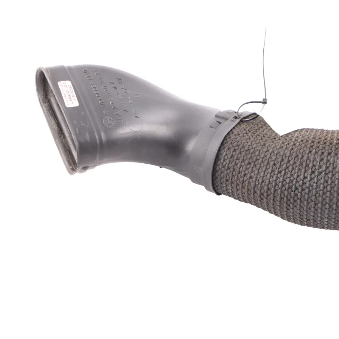 Mercedes CLS 350 C219 Petrol M272 Air Intake Pipe Left N/S Air Duct A2730902082