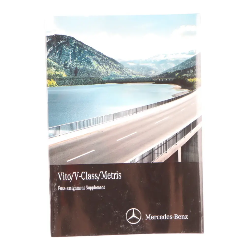 Mercedes W447 Owner's Handbook Book Instructions Manual Case Wallet A4475844603