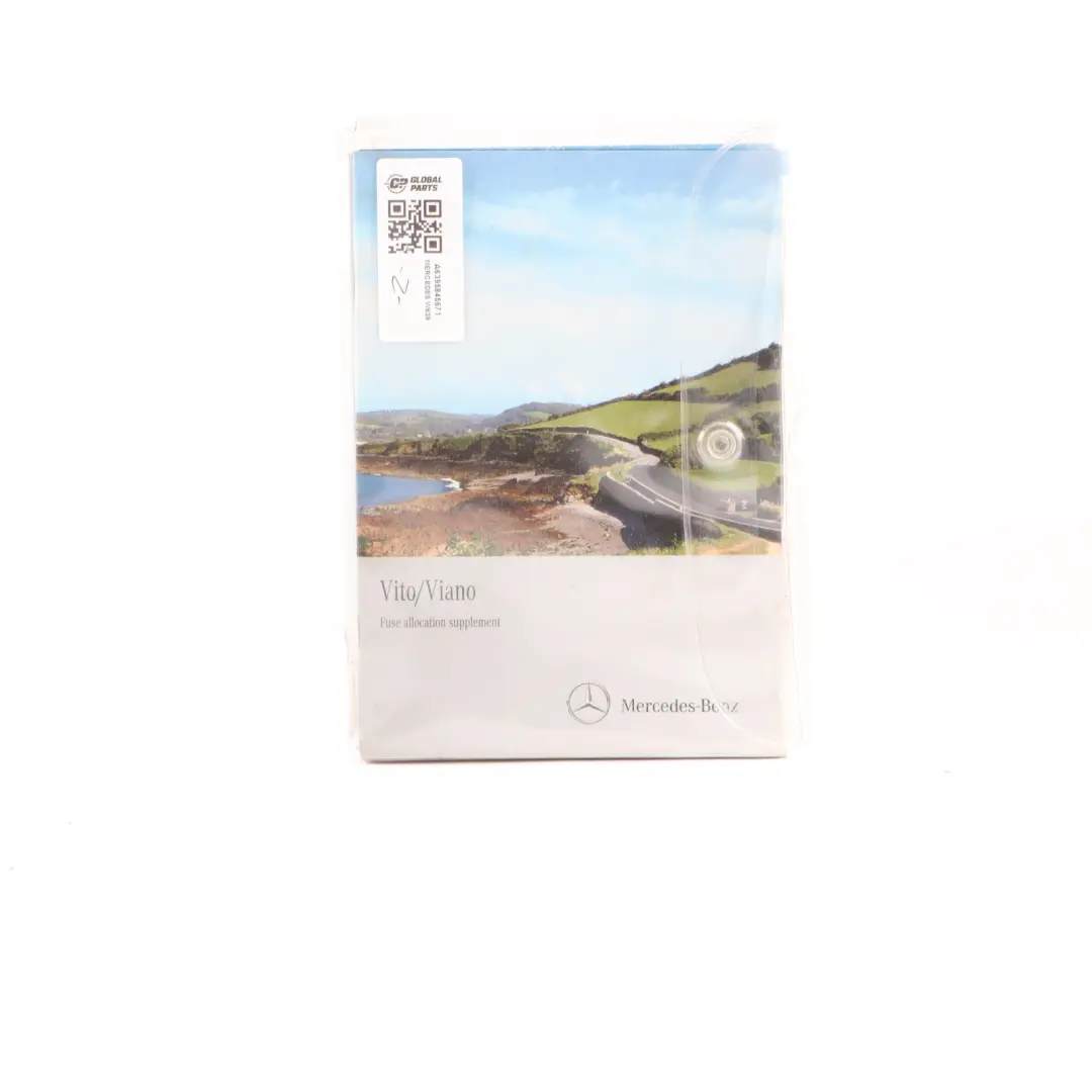 Mercedes Vito W639 Owner's Handbook Service Booklet Case Pouch Wallet Set