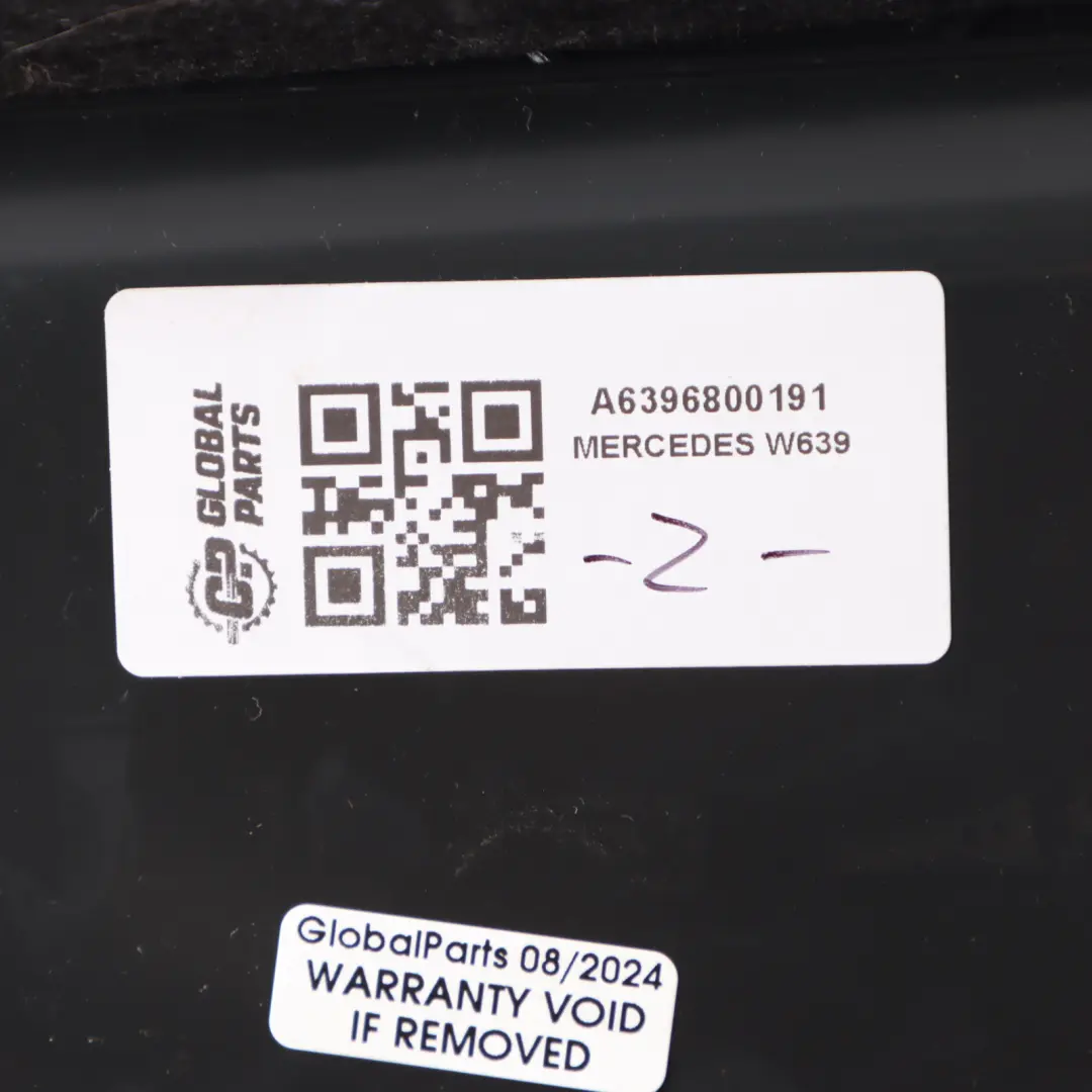 Mercedes Vito W639 Dashboard Centre Tray Glove Box Front Top Dash A6396800191