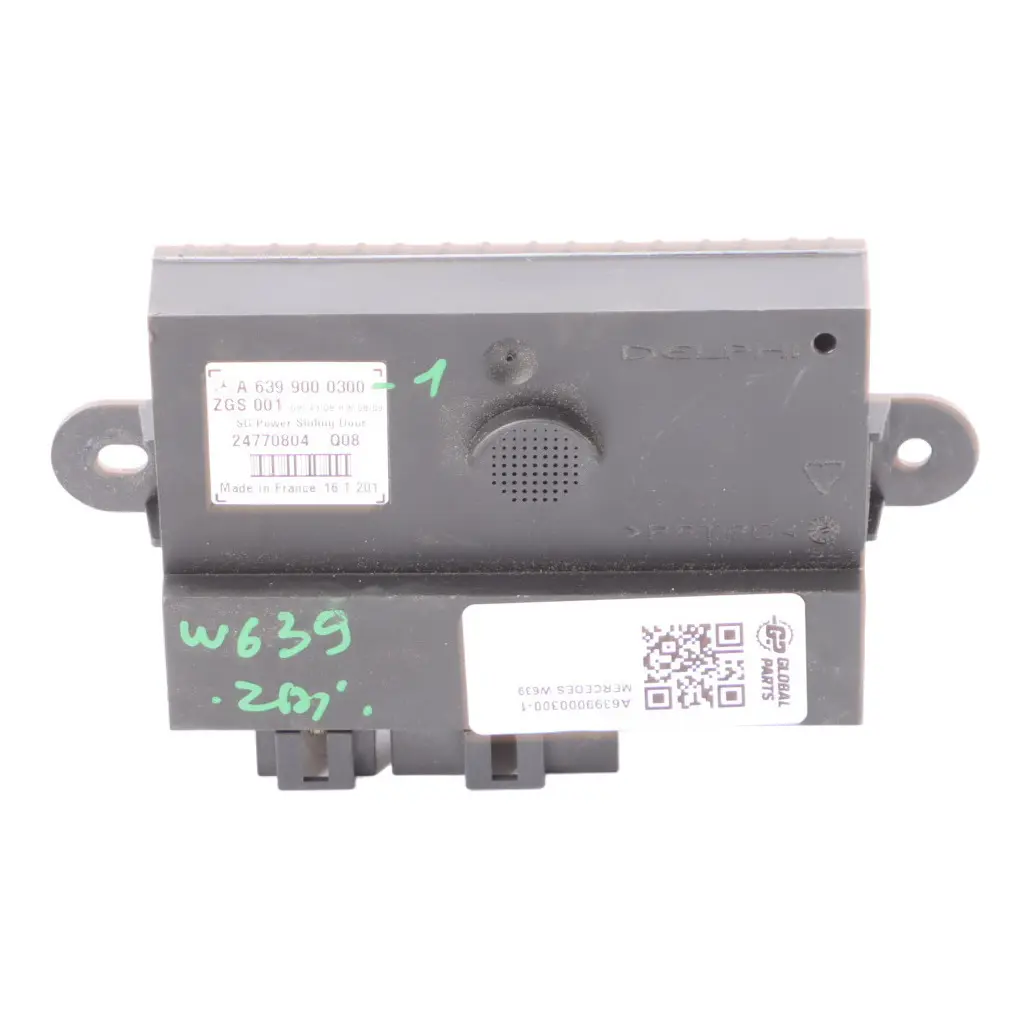 Mercedes Vito Viano W639 Módulo unidad puerta corredera lateral ECU A6399000300