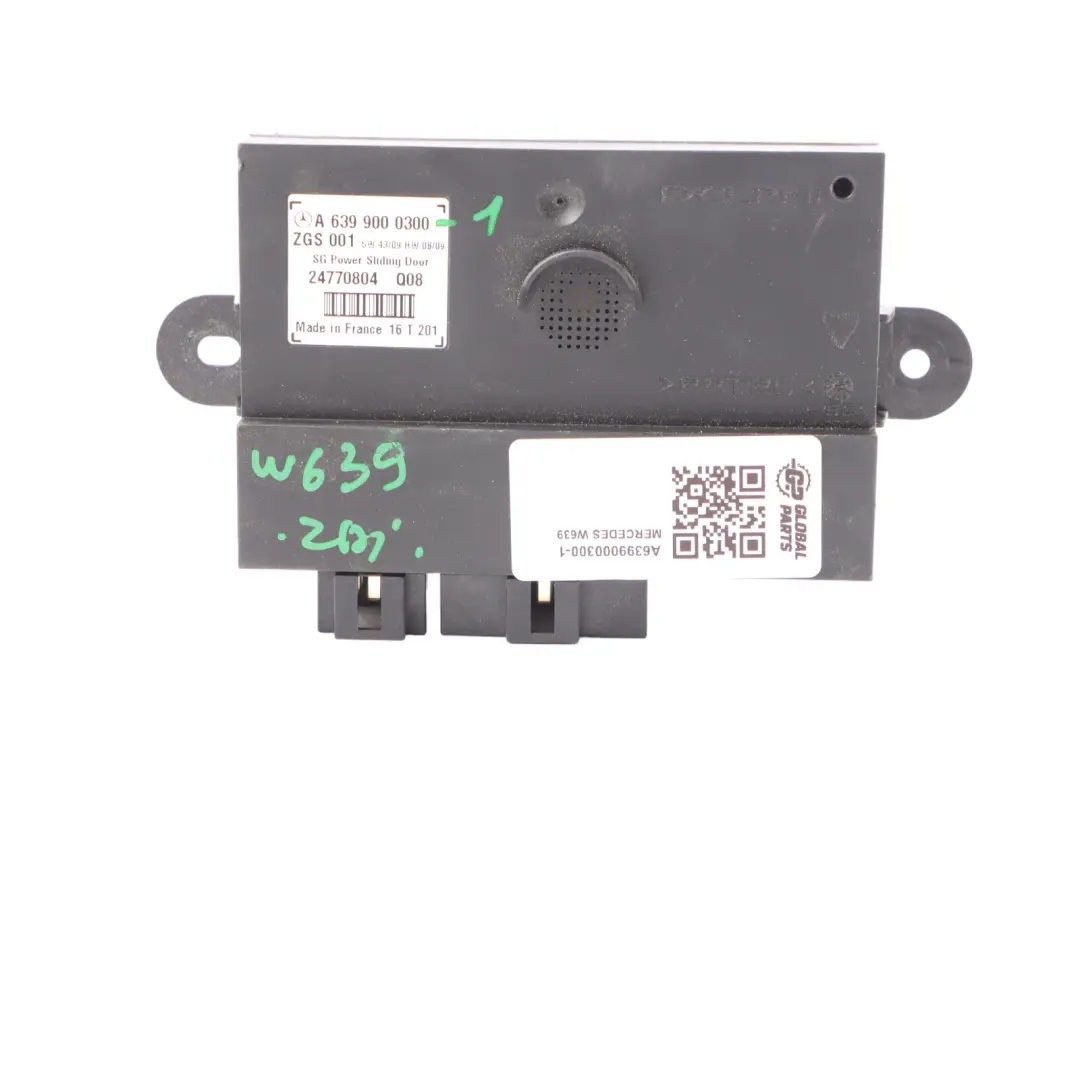 Mercedes Vito Viano W639 Módulo unidad puerta corredera lateral ECU A6399000300