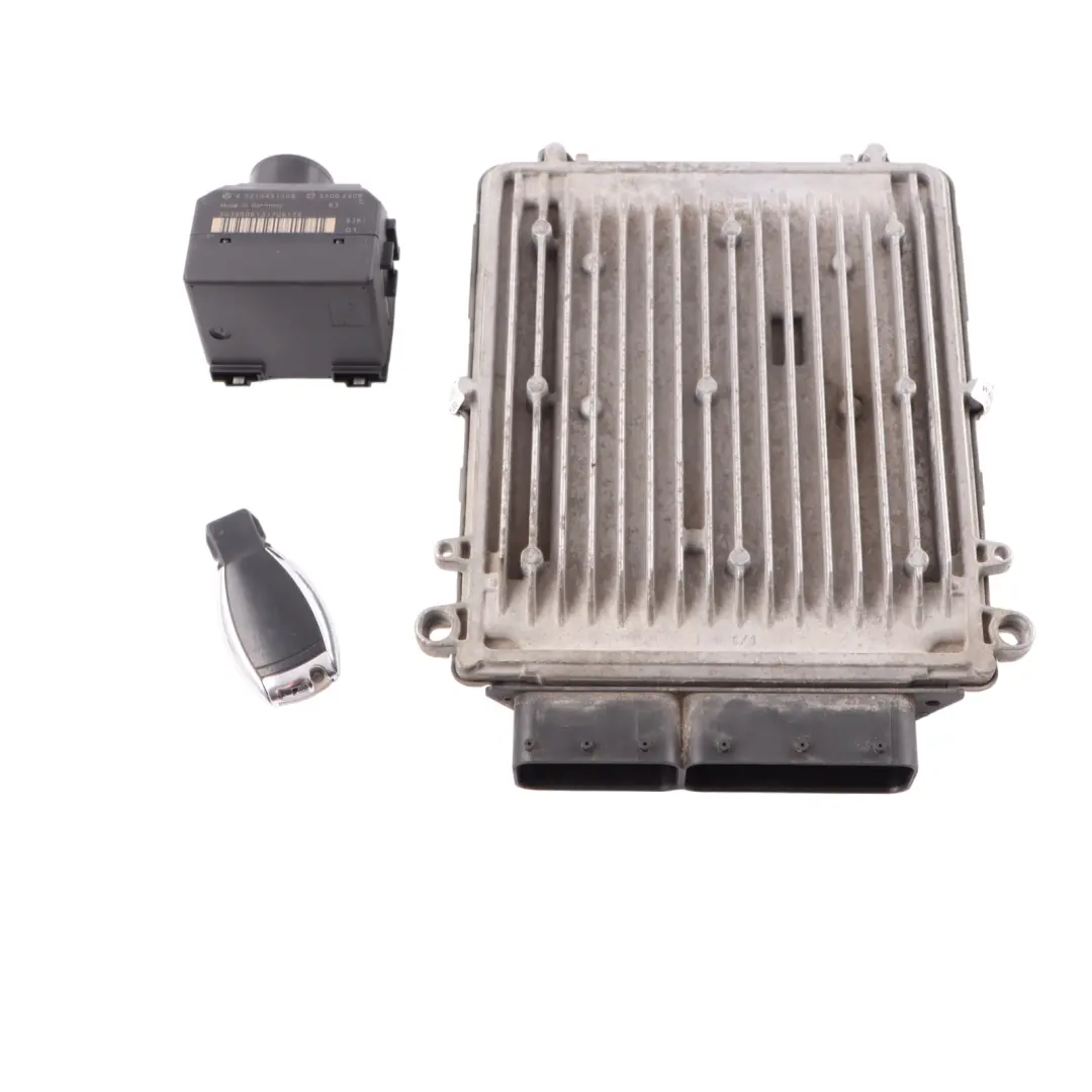 Mercedes W221 S320 CDI OM642.930 Engine Control Unit ECU Kit A6421502500 Key