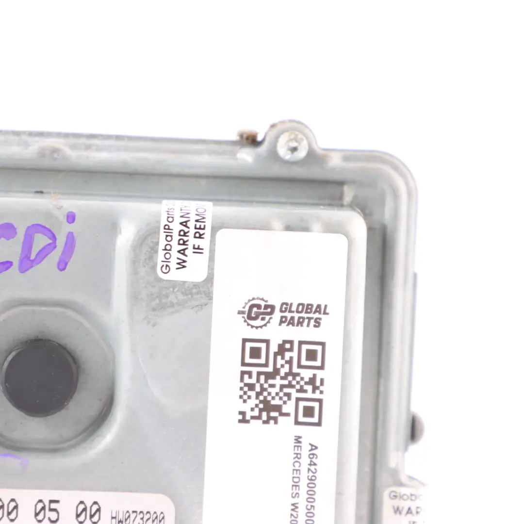 Mercedes W204 C320 CDI OM.652.960 Engine Control Unit ECU A6429000500 Automatic
