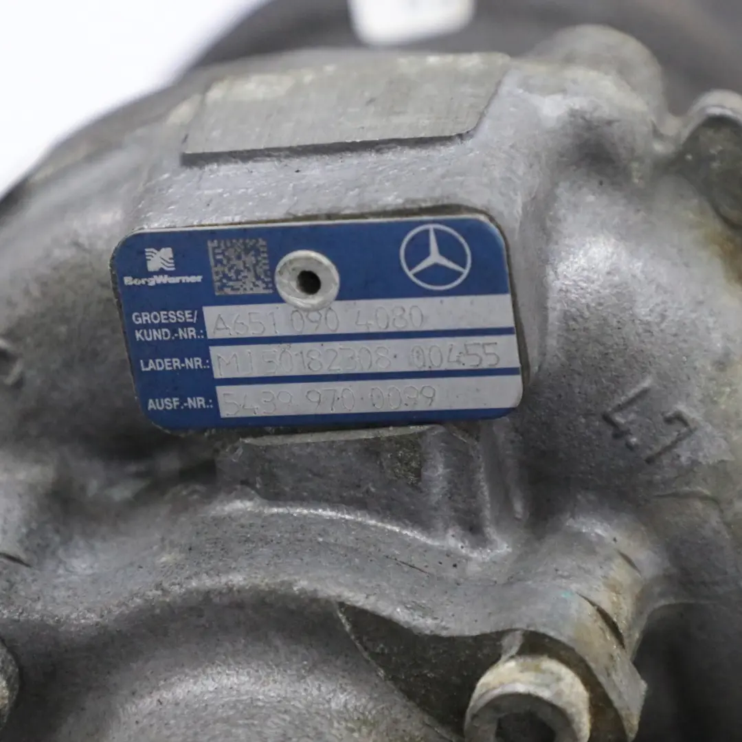 Mercedes W204 W212 Turbosprężarka Turbo Turbina OM651 Diesel A6510904080