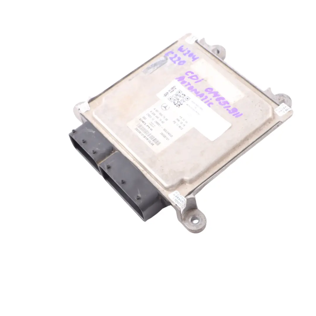 Mercedes W204 C220 CDI 651.911 Engine Control Unit ECU A6519007500 Automatic