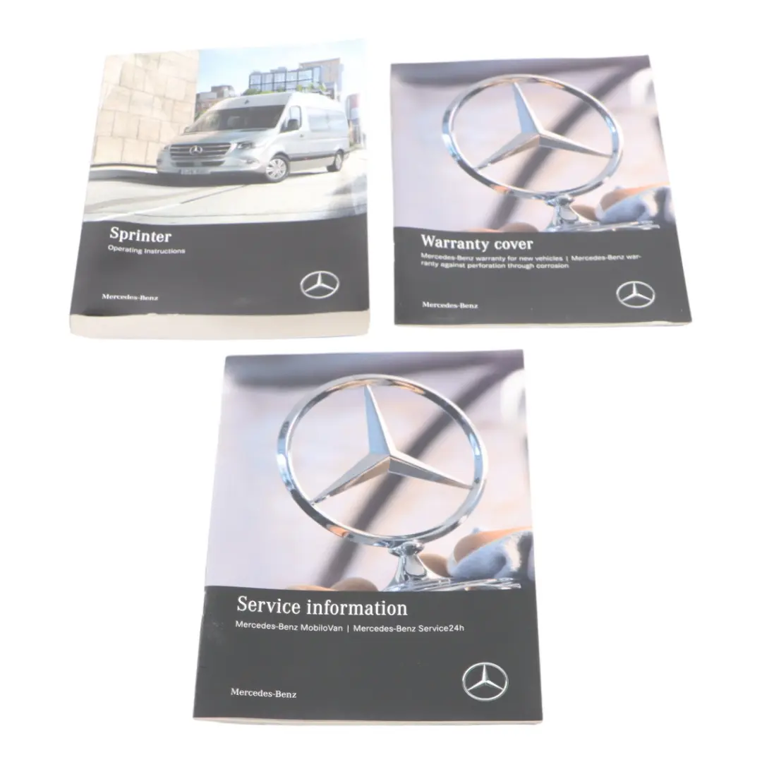 Mercedes W907 Owner's Handbook Book Instructions Manual Case Wallet A9075846908