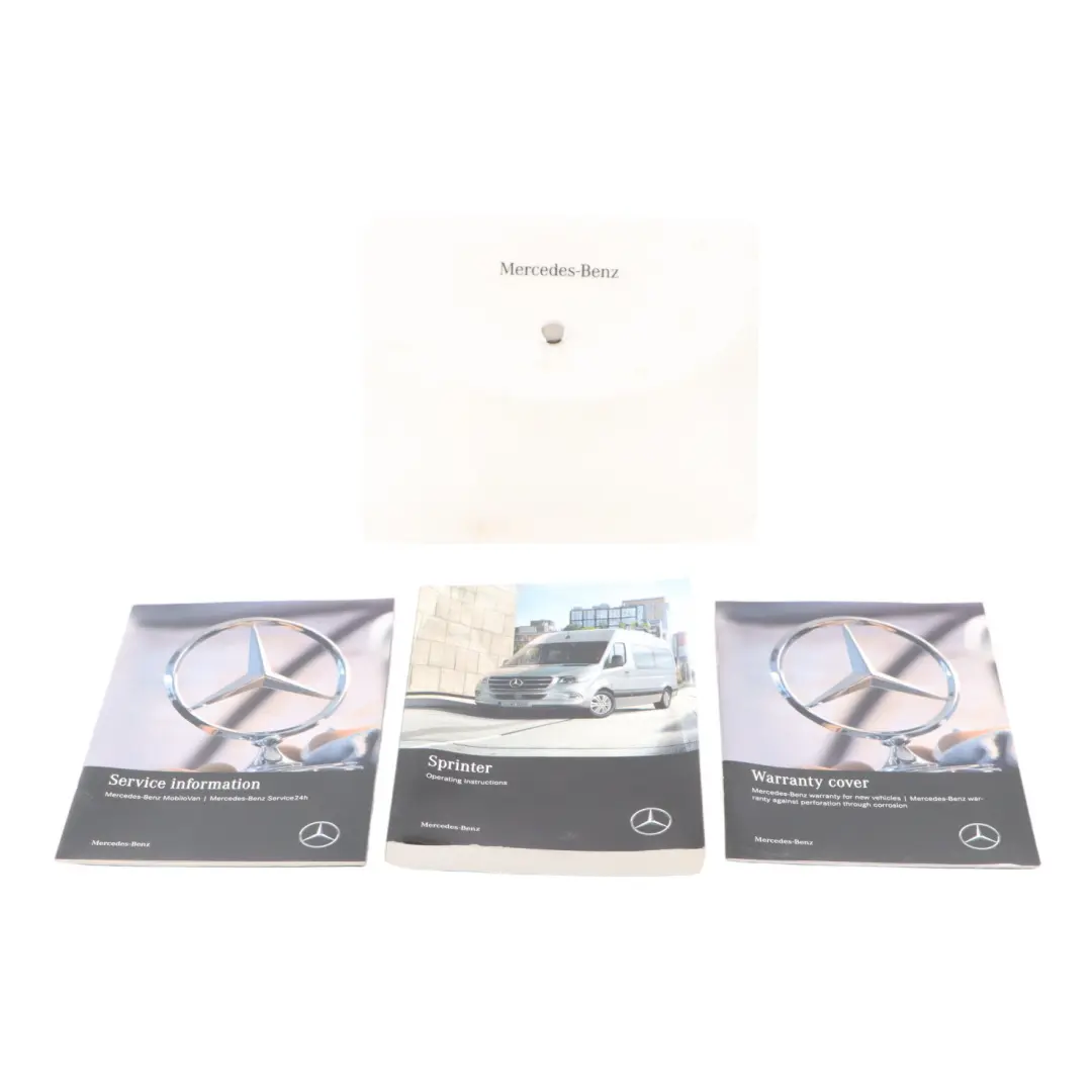 Mercedes W907 Owner's Handbook Book Instructions Manual Case Wallet A9075846908