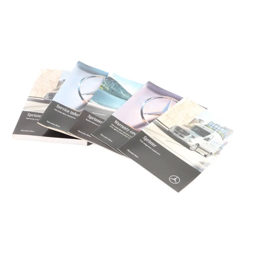 Mercedes W907 Owner's Handbook Book Instructions Manual Case Wallet A9075847008