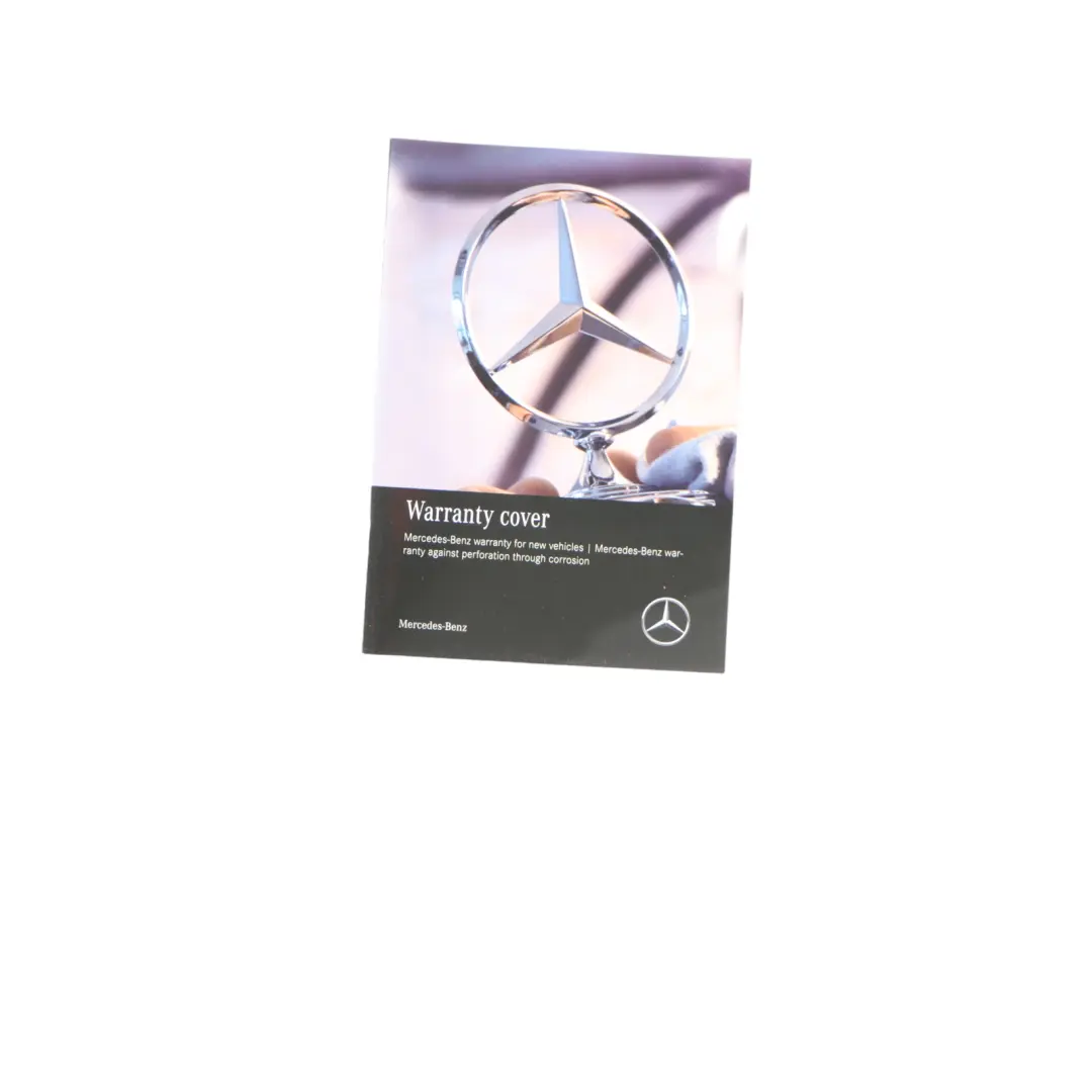 Mercedes W907 Owner's Handbook Book Instructions Manual Case Wallet A9075847008
