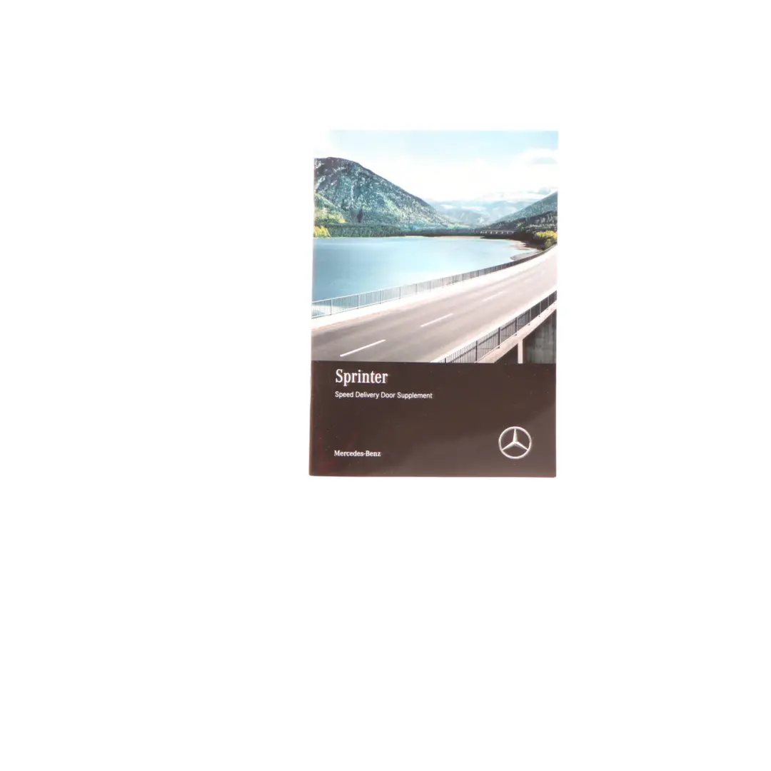 Mercedes W907 Owner's Handbook Book Instructions Manual Case Wallet A9075847008
