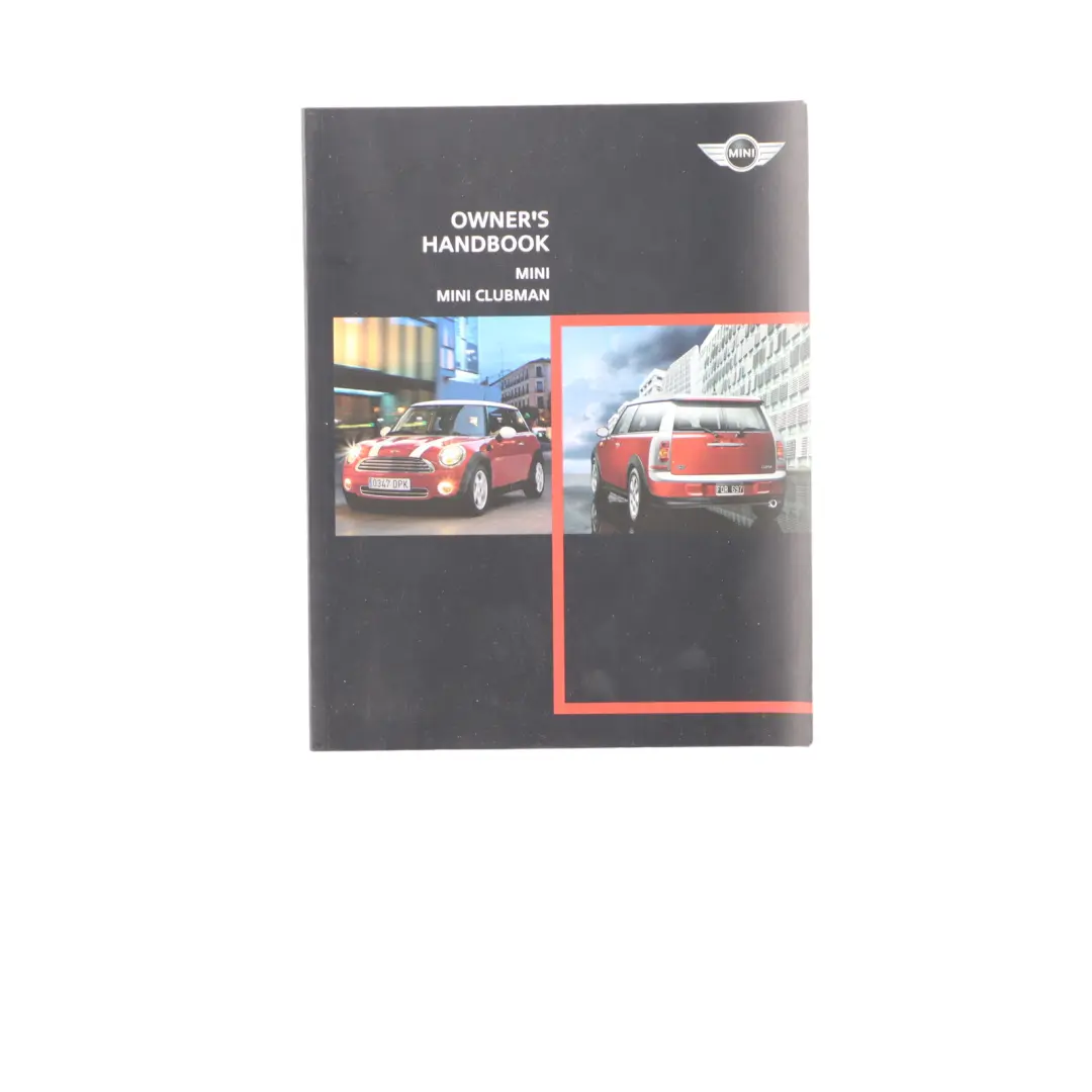 Mini Cooper R55 R56 Service Booklet Owner's Handbook Radio Instructions