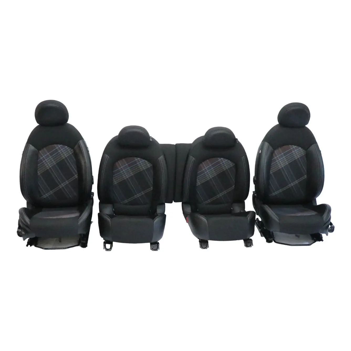 Mini Paceman R61 Sport Asientos Set Tela Cuero Cruz caliente Carbono Negro