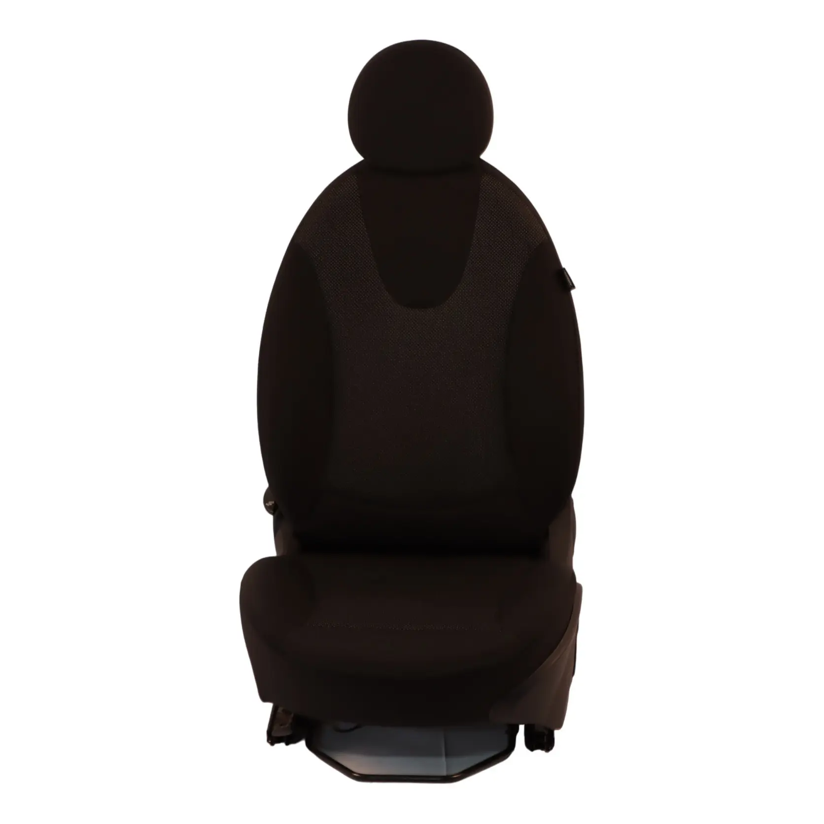 Mini R55 R56 Tela Interior Delantero Izquierdo Asiento Cosmos Carbono Negro