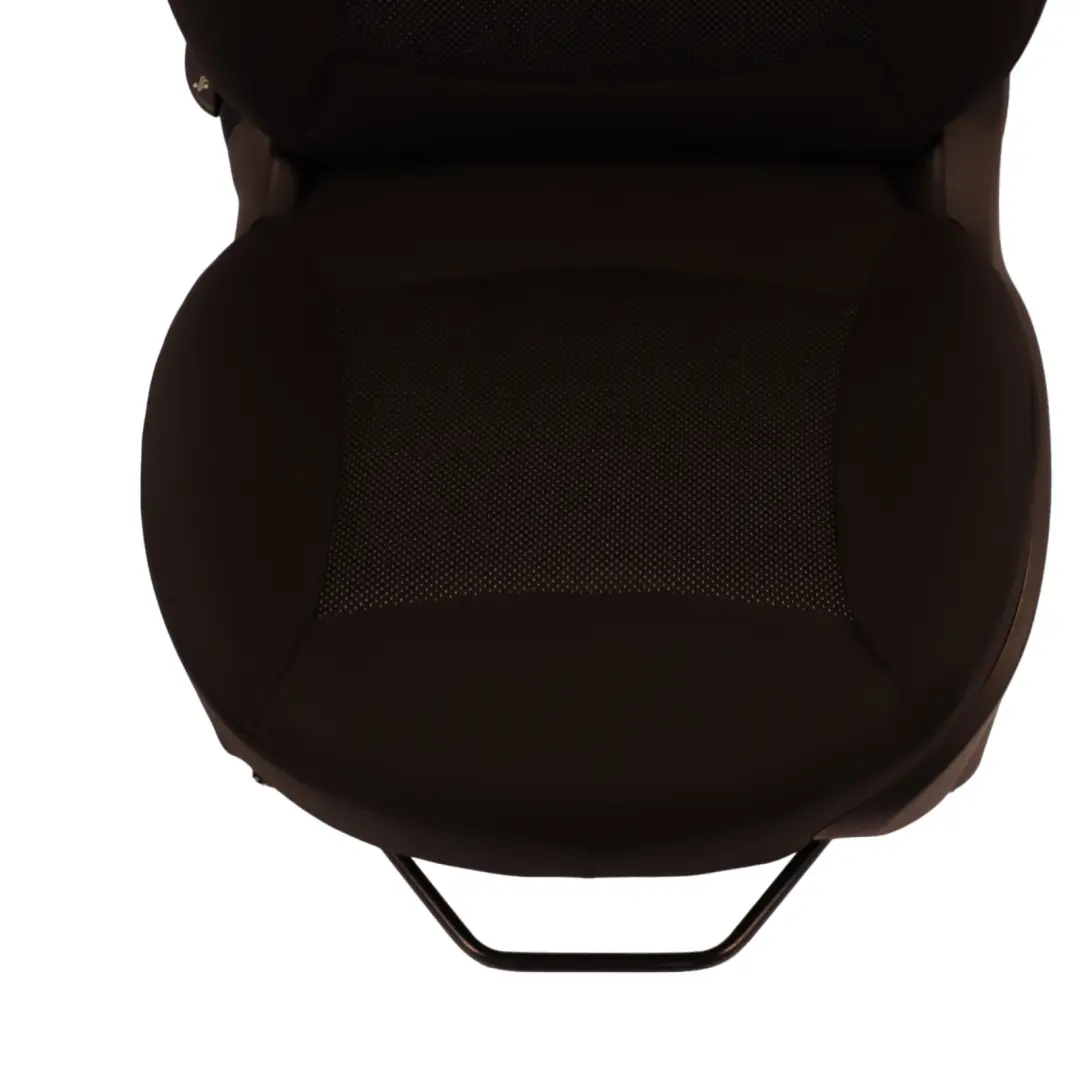 Mini R55 R56 Tela Interior Delantero Izquierdo Asiento Cosmos Carbono Negro